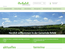 Tablet Screenshot of ilsfeld.de